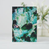Eine Aura der Emeralds Dankeskarte (Stehend Vorderseite)