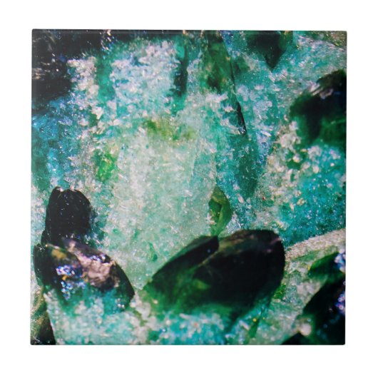 Eine Aura der Emeralds Fliese (Vorderseite)