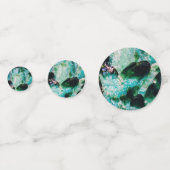 Eine Aura der Emeralds Konfetti (Vorderseiten)