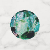 Eine Aura der Emeralds Konfetti (Klein Vorderseite)