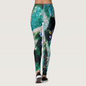 Eine Aura der Emeralds Leggings (Rückseite)