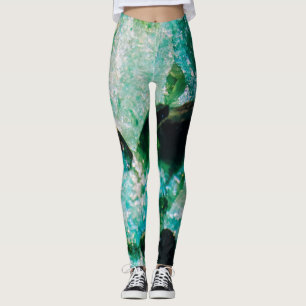 Eine Aura der Emeralds Leggings