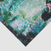 Eine Aura der Emeralds Seidenpapier (Ausschnitt)