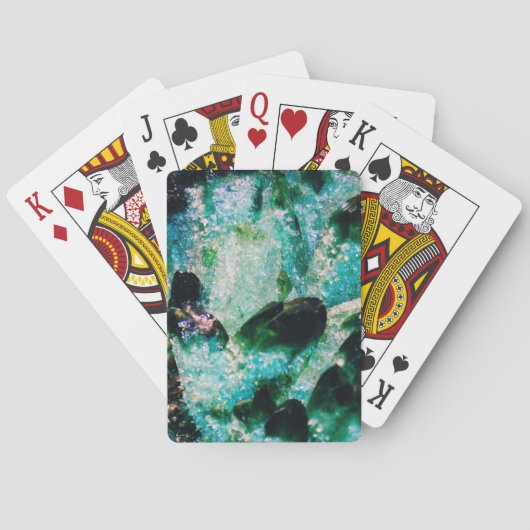 Eine Aura der Emeralds Spielkarten (Rückseite)