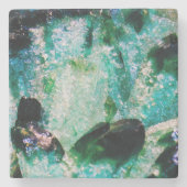 Eine Aura der Emeralds Steinuntersetzer (Vorderseite)