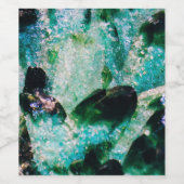Eine Aura der Emeralds Weinetikett (Einzelnes Label)