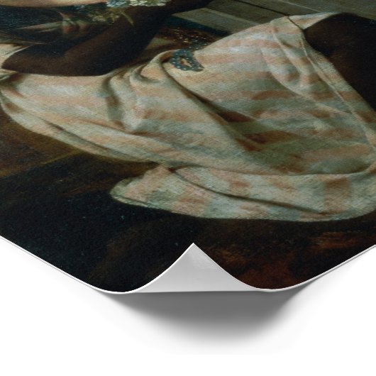 Eine Auseinandersetzung zwischen Mädchen oder zwei Poster (Ecke)