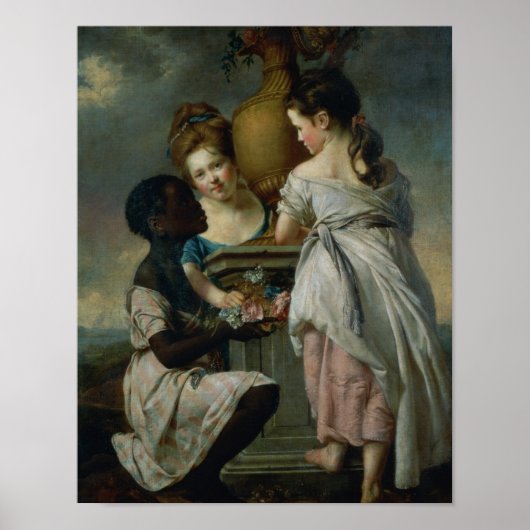 Eine Auseinandersetzung zwischen Mädchen oder zwei Poster (Vorne)