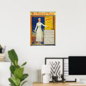 Eine ausgebildete Krankenschwester sein, wieder Vi Poster (Heimbüro)
