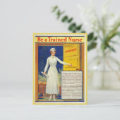 Eine ausgebildete Krankenschwester sein, wieder Vi Postkarte (Stehend Vorderseite)