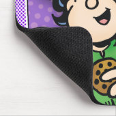 Eine ausgewogene Ernährung Mousepad (Ecke)