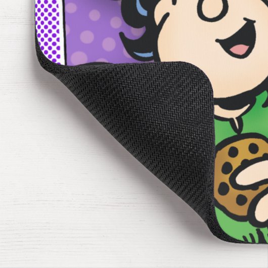 Eine ausgewogene Ernährung Mousepad (Ecke)