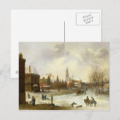 Eine Aussicht auf Breda Postkarte (Vorne/Hinten)