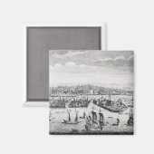 Eine Aussicht auf die Stadt Venedig Magnet (Vorderseite/Rückseite)