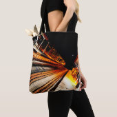 Eine Aussicht auf einen Stadtzug Tasche (Von Nahem)