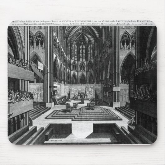 Eine Aussicht der Innere-Collegekirche Mousepad (Vorne)