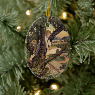 Eine Aussicht von den Bäumen von Jessie Willcox Sm Keramikornament