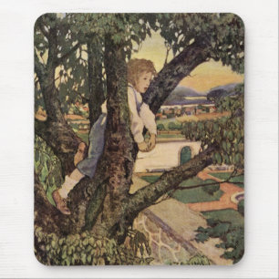 Eine Aussicht von den Bäumen von Jessie Willcox Sm Mousepad
