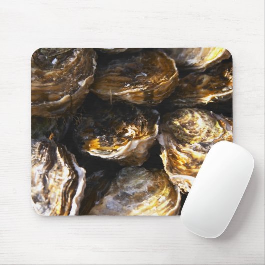 Eine Austernplatte. Mousepad (Mit Mouse)