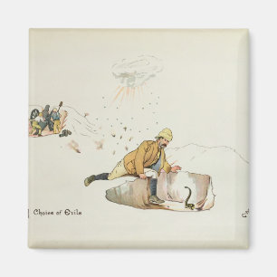 Eine Auswahl von Evils aus dem Leaguer Magnet