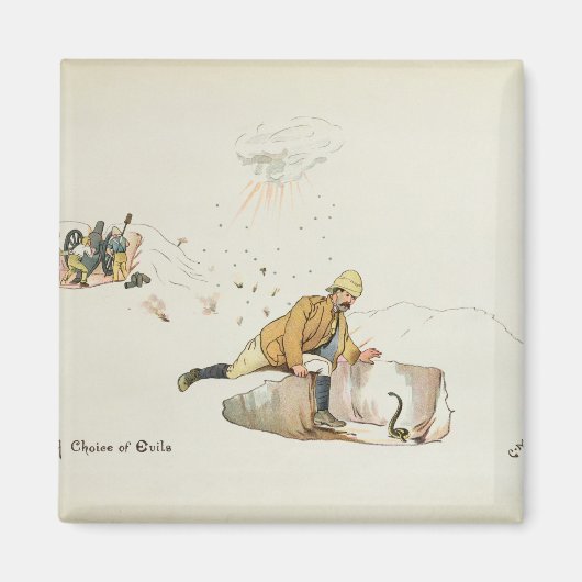 Eine Auswahl von Evils aus dem Leaguer Magnet (Vorne)