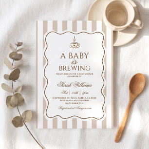 Eine Baby Brauerei-Baby-Party Einladung