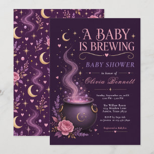 Eine Babybrauerei-Babyparty Einladung