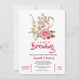 Eine Babybrauerei - Babyparty-Einladung Einladung