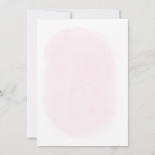 Eine Babydusche, die Mama am besten kennt Einladung (Rückseite)