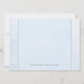 Eine Babydusche mitbringen Einladung (Rückseite)