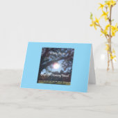 Eine Babyduschkarte Karte (Gelbe Blume)