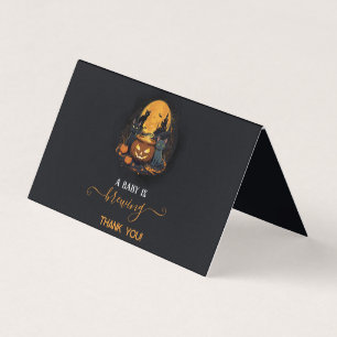 Eine Babyparty braut sich zusammen: Süße Halloween