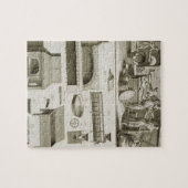 Eine Bäckerei und eine Backenausrüstung, vom Puzzle (Horizontal)