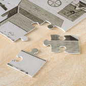 Eine Bäckerei und eine Backenausrüstung, vom Puzzle (Seite)