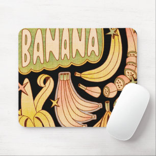 Eine Banane / Illustration von Bananen Mousepad