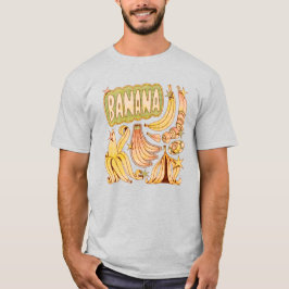 Eine Banane / Illustration von Bananen T-Shirt