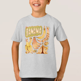 Eine Banane / Illustration von Bananen T-Shirt