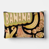 Eine Banane / Illustration von Bananen Zubehörtasche (Rückseite)