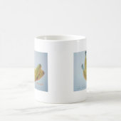 Eine Banane, zwei Bananen Kaffeetasse (Mittel)