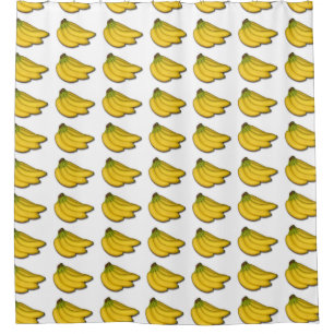 Eine Bananenfeier! Duschvorhang