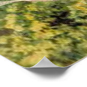 Eine Bank von Quaresma und Trumpeten, schöne Kunst Poster (Ecke)