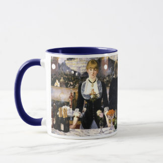 Eine Bar bei der Folies-Bergere ~ Maßgeschneidert. Tasse