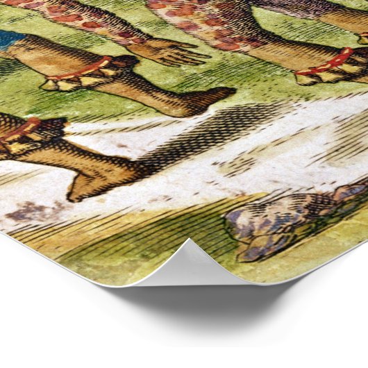 Eine Barbarische Feier Poster (Ecke)