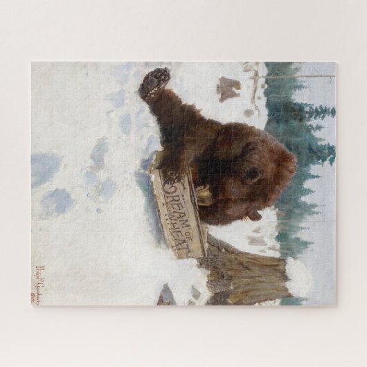 Eine Bärenchance von Philip Russell Goodwin Puzzle (Horizontal)