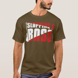 Eine BassMusic Bass Gitarre-Gitarrist schlagen T-Shirt