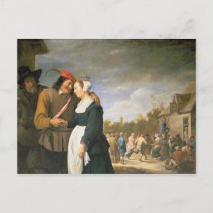 Eine Bauernhochzeit, 1648 Postkarte
