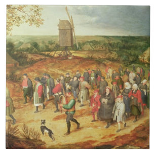 Eine Bauernhochzeit Fliese