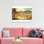 Eine Bauernhochzeit Leinwanddruck (Insitu (Wohnzimmer))