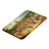 Eine Bauernhochzeit Magnet (Linke Seite)