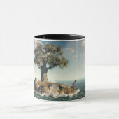 Eine Baum-Insel Tasse (Zentrum)